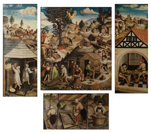 Gemälde aus dem Erzgebirge - Hans Hesse: Annaberger Bergaltar, 1522